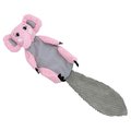 Bufffuerte Crinkle Flatty Elephant Dog Toy BU1667477